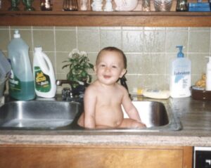 Taylor in the Sink, 1995